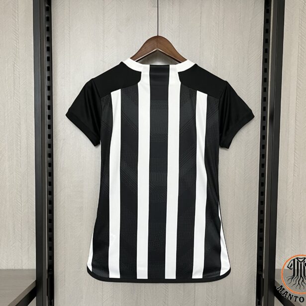 Miniatura de Camisa Feminina Futebol Atlético Mineiro -Modelo 2024- Preta