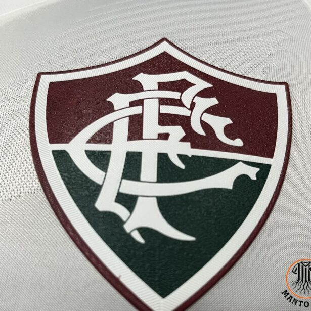 Miniatura de Camisa Futebol Fluminense – Modelo 2024 – Branca com Patrocinio