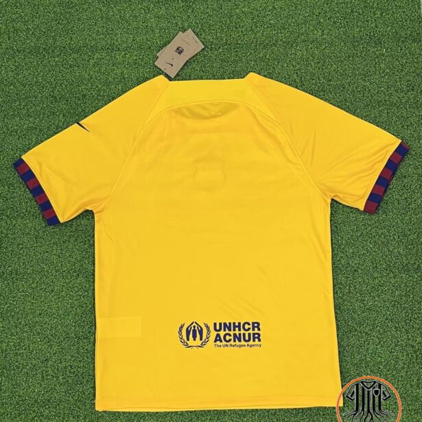 Miniatura de Camisa Futebol Barcelona- Amarela- Modelo 2023