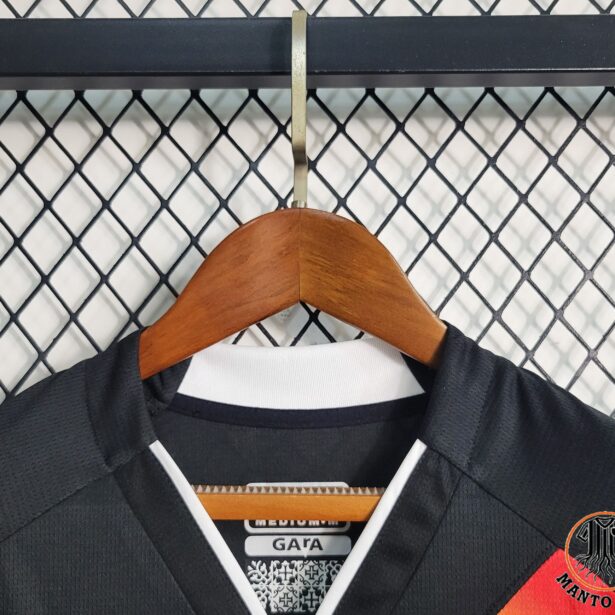 Miniatura de Camisa Futebol Vasco – Modelo 2024 – Preto
