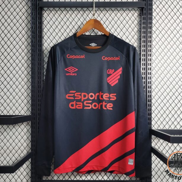 Camisa Futebol Atlético Paranaense - Modelo Manga Longa 2024