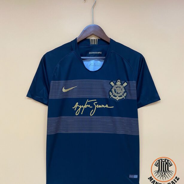 Camisa Futebol Corinthians - Edição Retrô Ayrton Senna