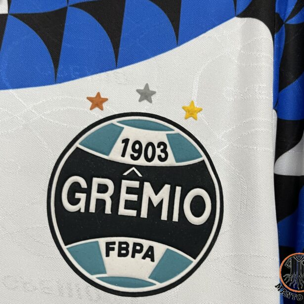 Miniatura de Camisa Futebol Grêmio – Modelo Retrô 1995 – Branca