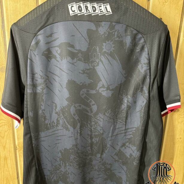 Miniatura de Camisa Futebol Santa Cruz – Modelo 2024 – Preta