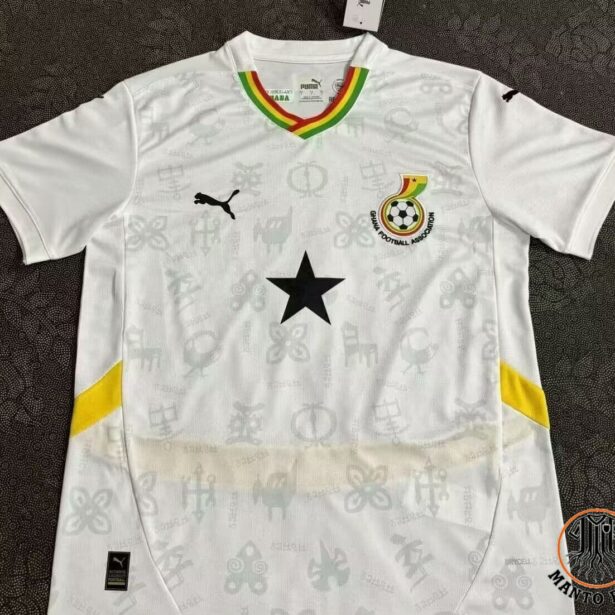 Camisa Futebol Seleção da Gana - Modelo 2025