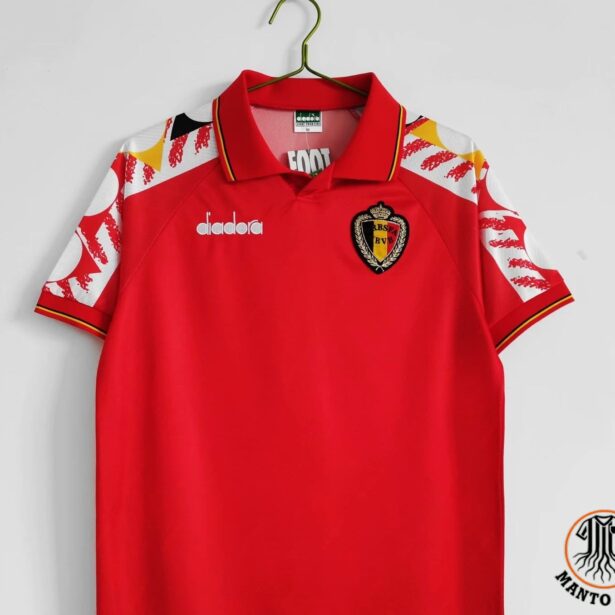Camisa Futebol Seleção da Bélgica - Modelo Retrô