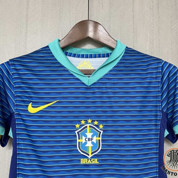 Miniatura de Camisa Futebol Seleção Brasileira – Modelo 2024 – Feminina