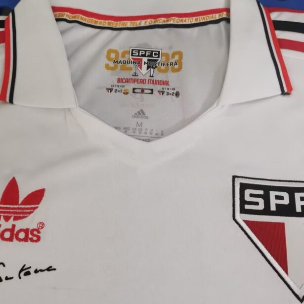 Miniatura de Camisa Futebol São Paulo – Modelo Retrô 1992