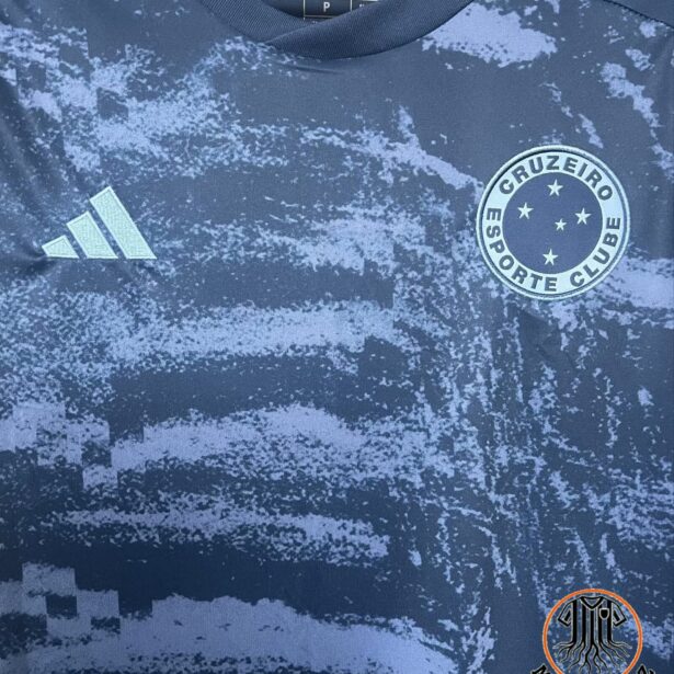 Miniatura de Camisa Futebol Cruzeiro – Modelo 2024 – Azul