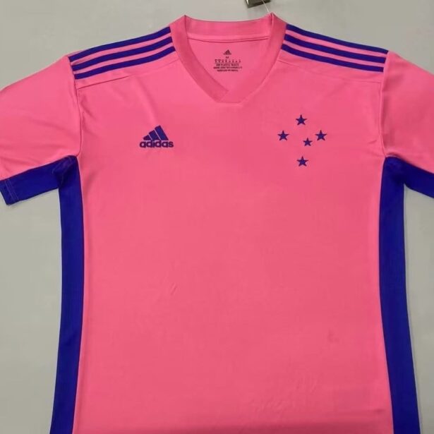 Camisa Futebol Cruzeiro - Modelo 2024 - Rosa