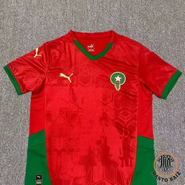 Camisa Futebol Seleção da Marrocos - Modelo 2025