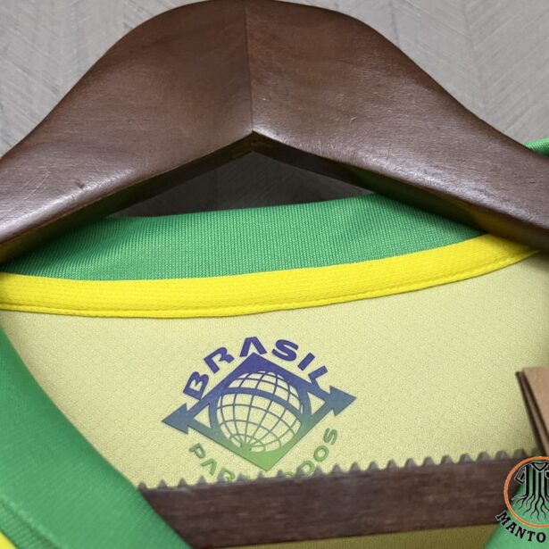 Miniatura de Camisa Futebol Seleção Brasileira – Modelo 2024 – Amarela