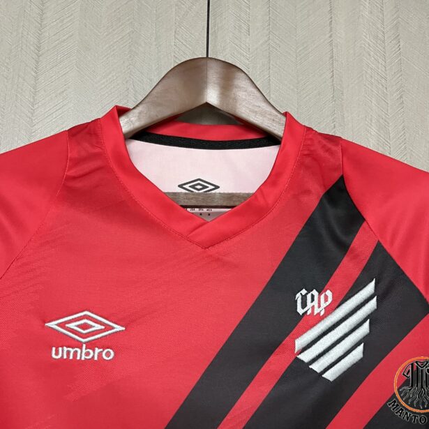 Miniatura de Camisa Futebol Atlético Paranaense – Modelo Feminina 2024
