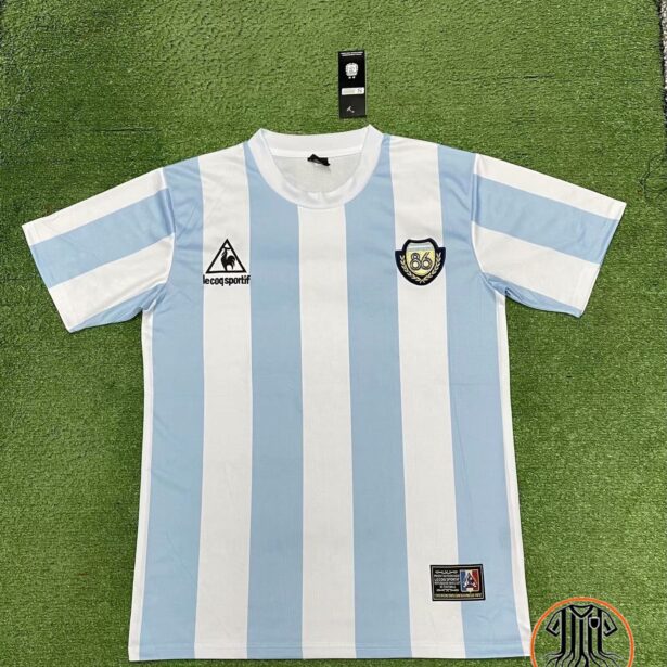 Camisa Futebol Seleção da Argentina - Modelo Retrô 1986