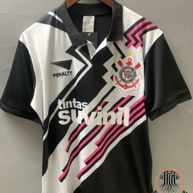 Camisa Futebol Corinthians - Modelo Retrô Goleiro 1995