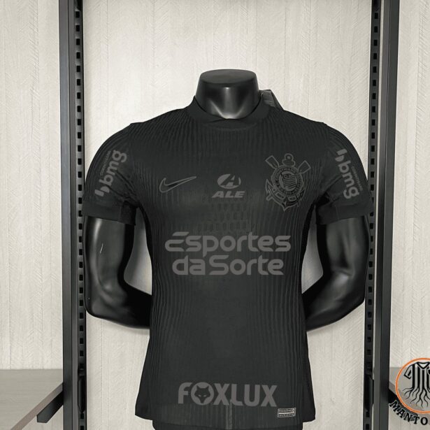 Camisa Futebol Corinthians - Visitante Patrocínio 2025