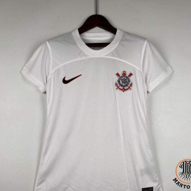 Camisa Futebol Corinthians - Modelo Feminina Mandante 2023
