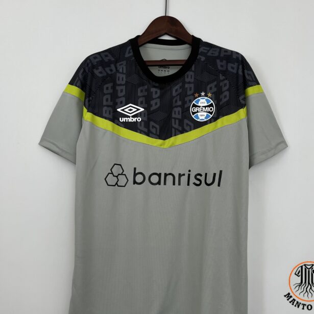 Camisa Futebol Grêmio - Modelo 2024 - Cinza