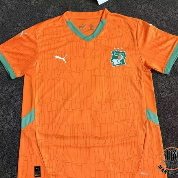 Camisa Futebol Seleção da Costa do Marfim - Modelo 2025